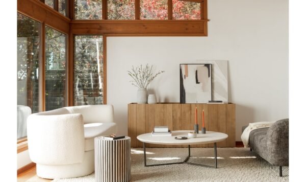 CHAMEAU SIDE TABLE BLACK - Image 3
