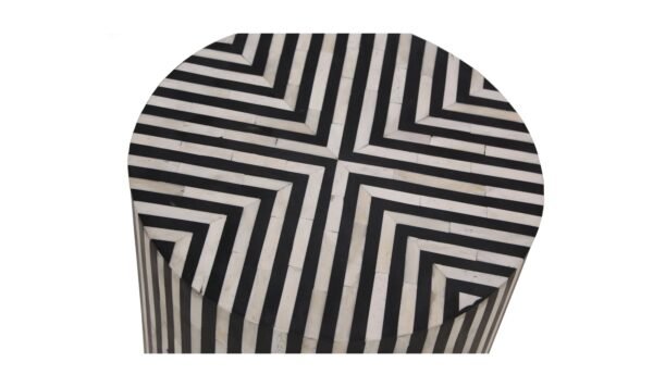 CHAMEAU SIDE TABLE BLACK - Image 5