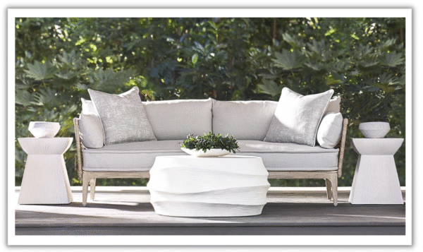 Bernhardt Casitas Accent Table In White