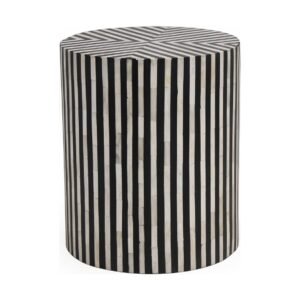 CHAMEAU SIDE TABLE BLACK