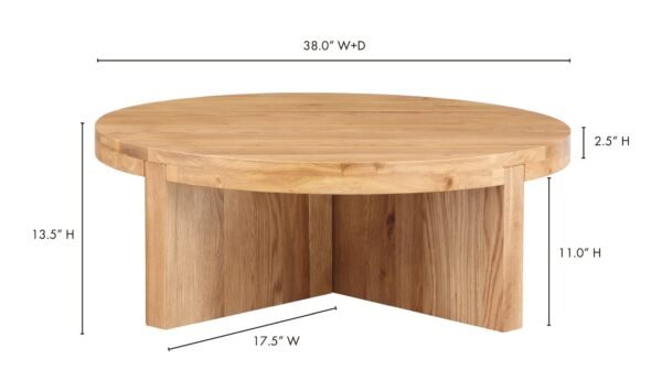 FOLKE COFFEE TABLE- RECTANGULAR/ ROUND - Image 28