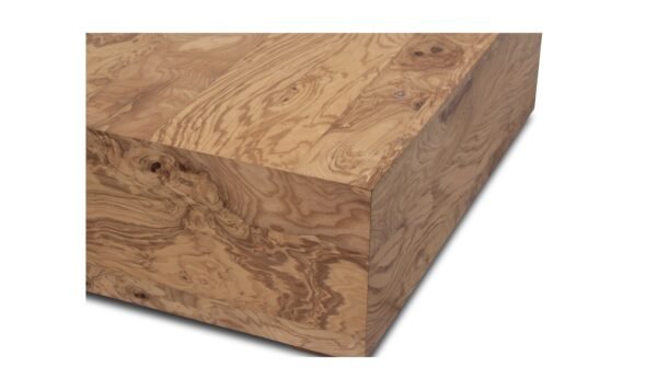 NASH COFFEE TABLE- HONEY BROWN BURL - Image 6