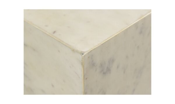 NASH COFFEE TABLE- WHITE MARBLE - Image 5