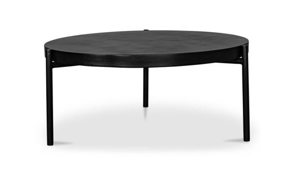 MENDEZ OUTDOOR COFFEE TABLE BLACK - Image 4