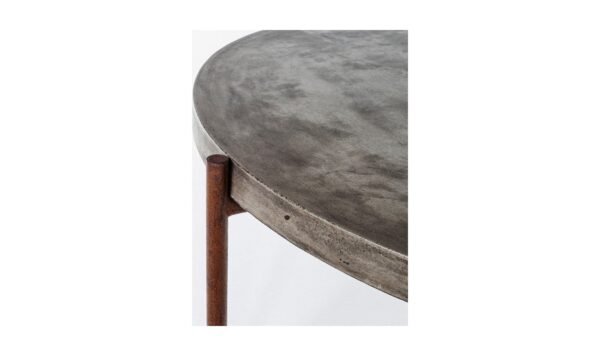 MENDEZ OUTDOOR COFFEE TABLE DARK GREY - Image 2