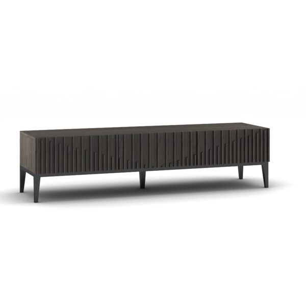 Jennifer Italia Ovni Two Large Drawer TV Base in Brown - Image 4